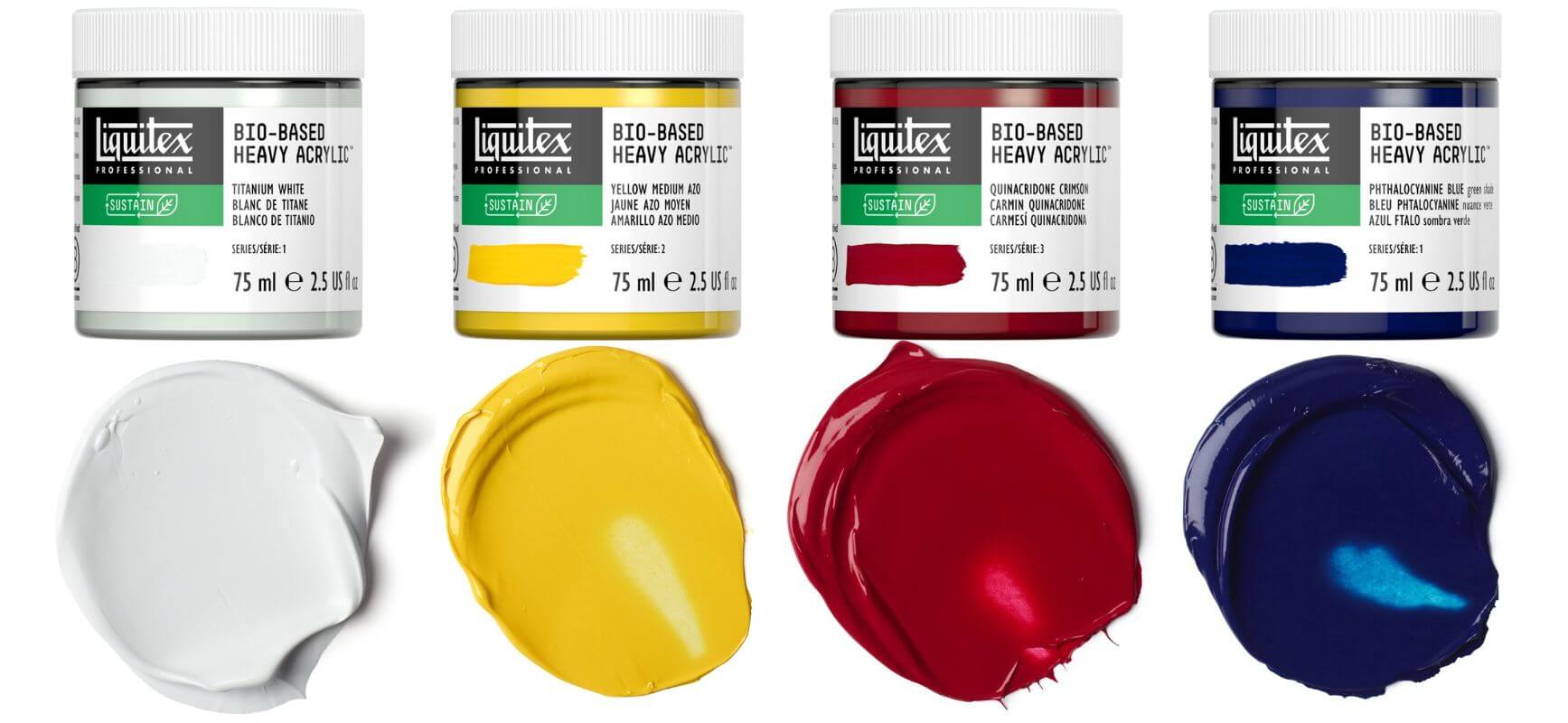 sada akrylu liquitex bio based zakladni